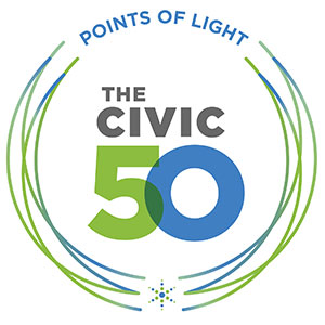 The Civic 50 logo